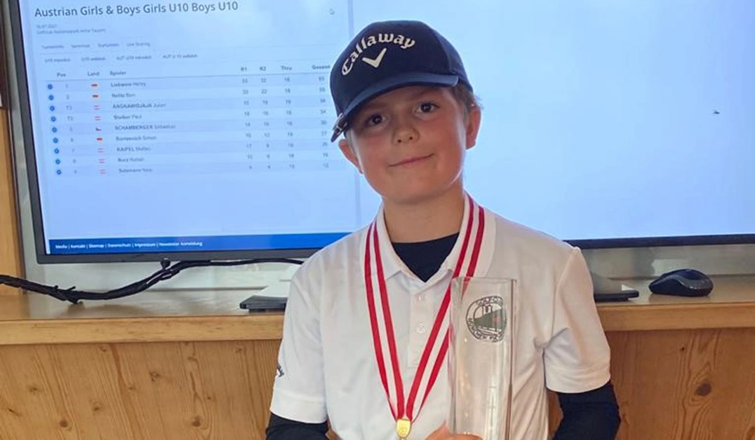 Siegreich in der Altersklasse U10: Henry Liebwein