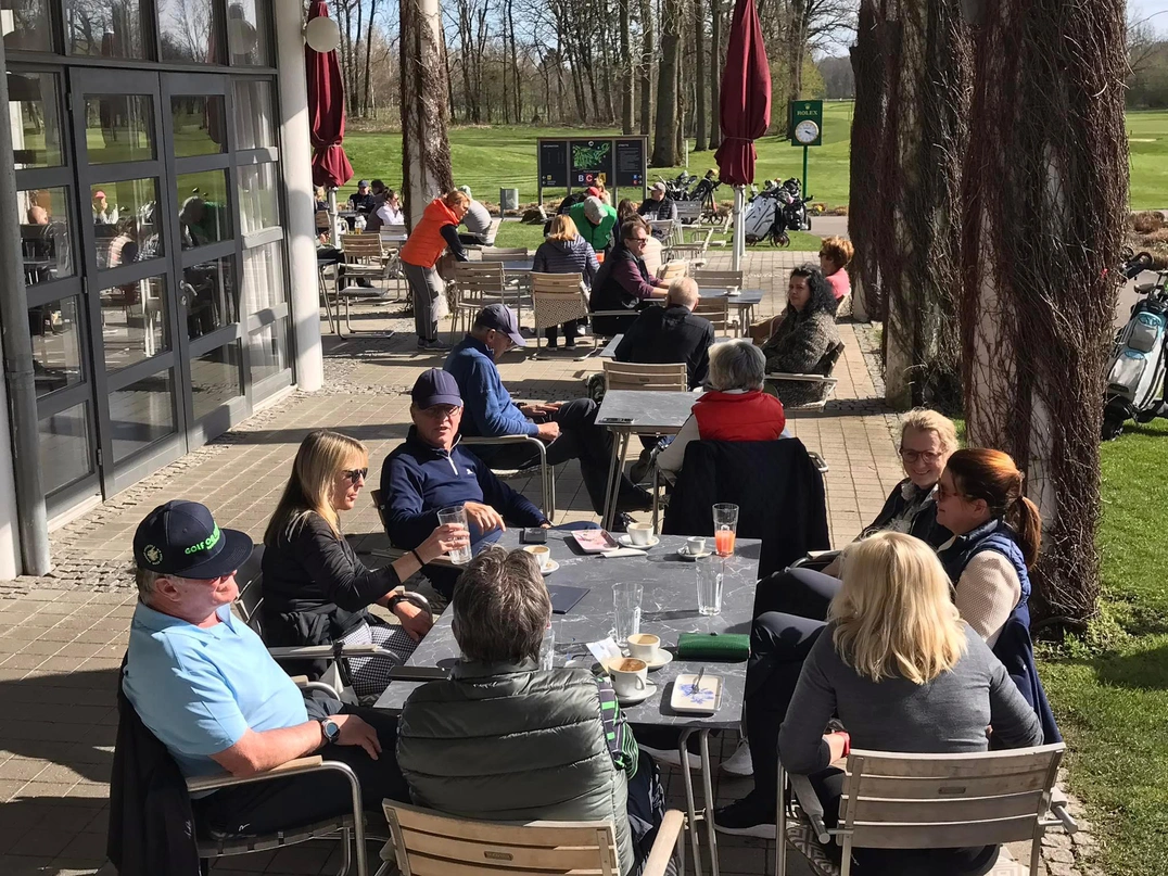 Ostermontag lockte die Sonne auf die Terrasse