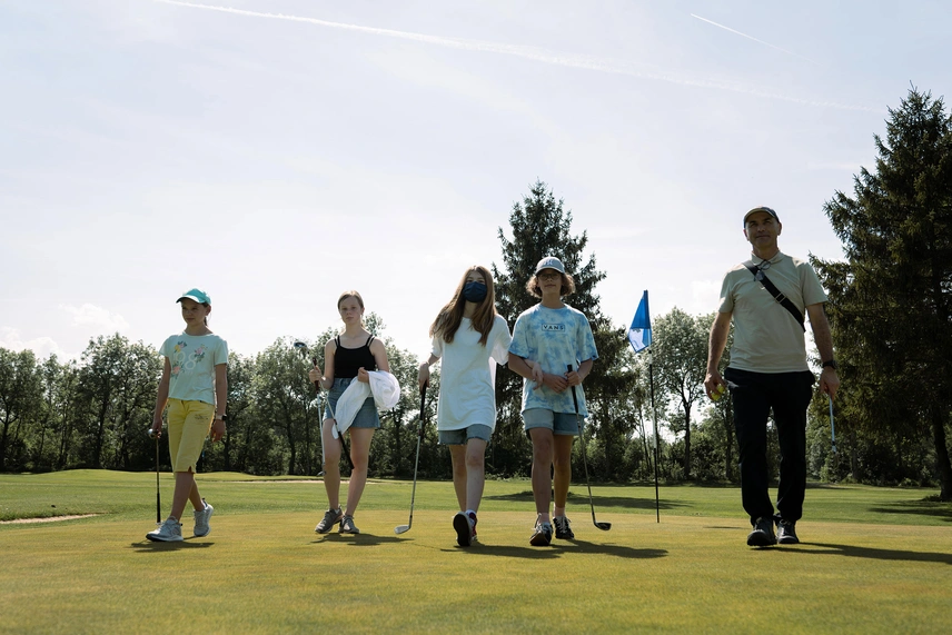 Gruppenfoto Kids Schulgolf