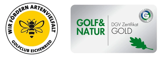 Logo Artenvielfalt und DGV Golf&Natur