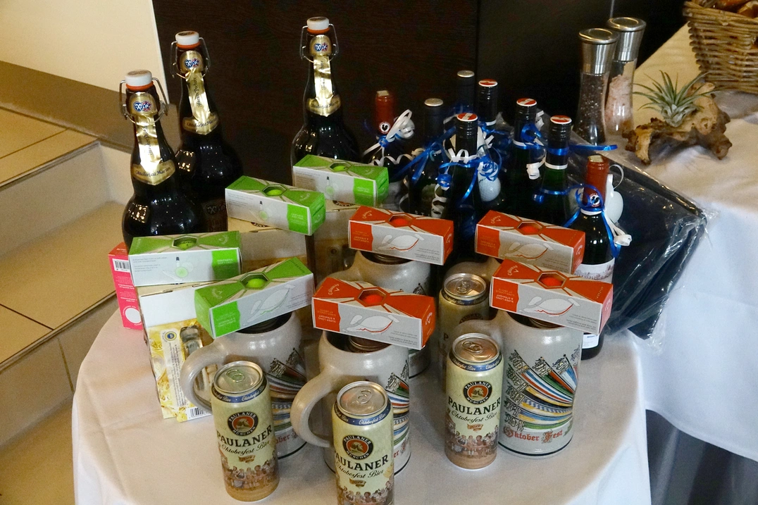 Was gibt es beim Oktoberfest-Turnier für Preise? Natürlich Bier!