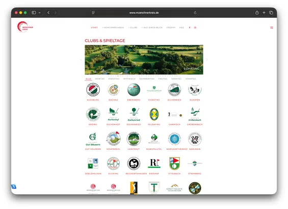 Screenshot Internetseite
