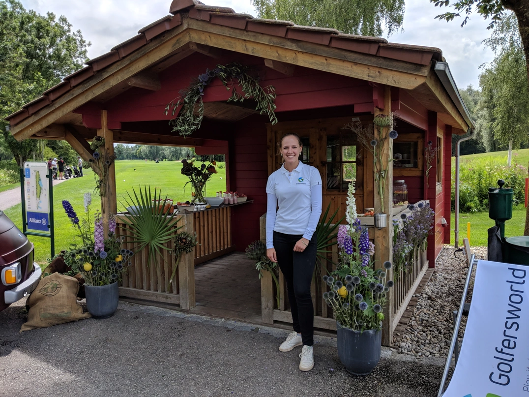 Karolina Steinhard servierte charmant die leckere Halfway