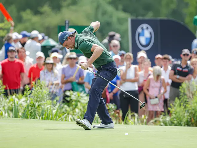 Überbordende Freude: Marcel Siem nach seinem Eagle-Putt