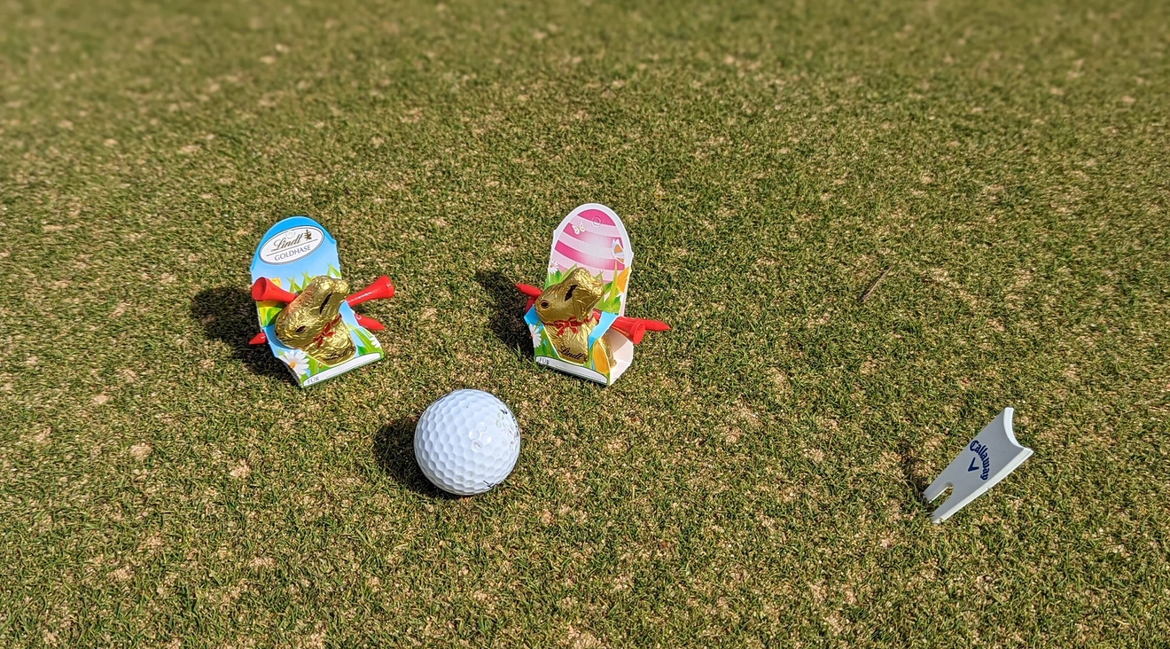 Frühlingsgefühle auf dem Golfplatz