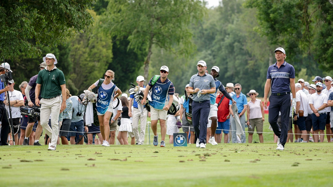 Martin Kaymer, Marcel Siem und Nicolai von Dellingshausen