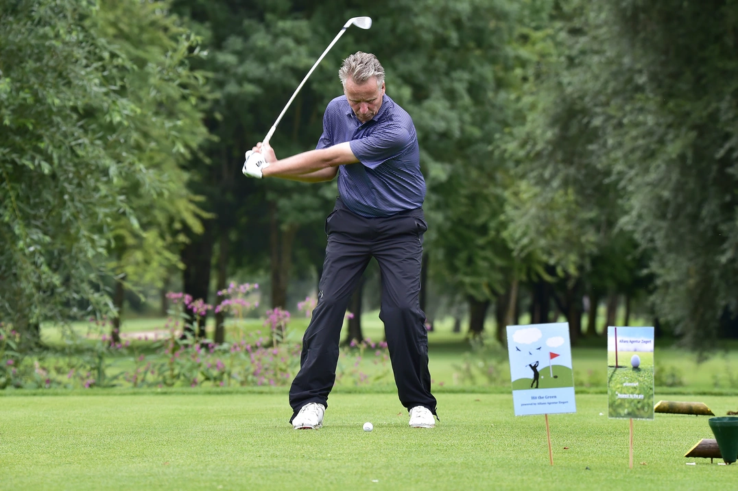 Bruttosieger beim Abschlag: Eduard Eckrodt, Handicap 2,1.