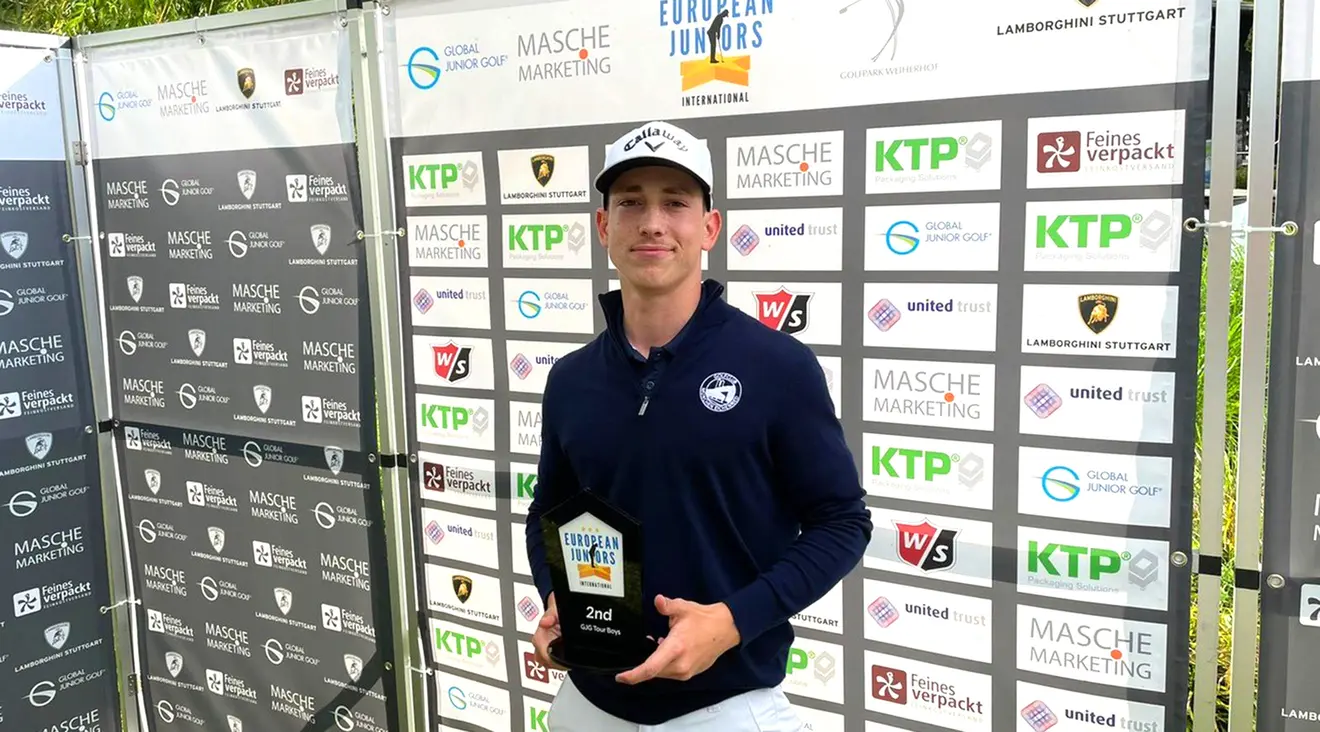 Felix Straub bei den European Juniors International