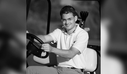 Logo Florian Bußjäger in Golfcart