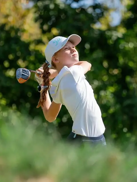 Lea-Céline Lagneau, erst 12 Jahre jung, wurde Mädchen-Clubmeisterin.