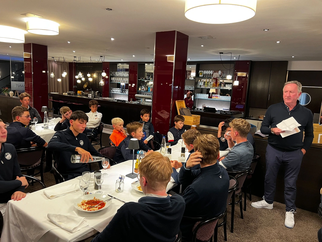 Ken Williams kann stolz sein auf seine Jungs: „Season was super, lots of success im my kids Bereich. Next year there will be more success.“