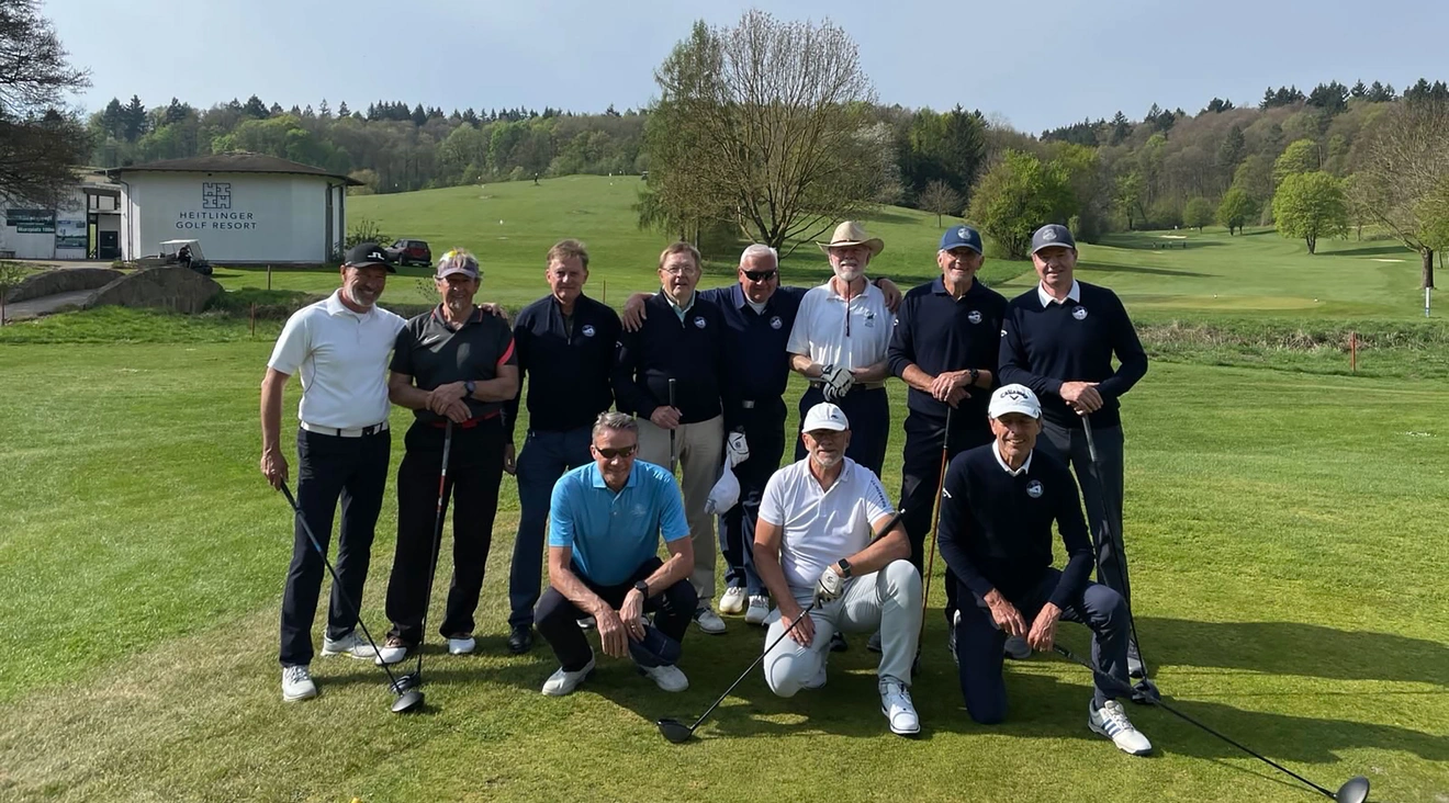 Mannschaftsfoto AK 65 Herren im Heitlinger Golf Resort im Kraichgau
