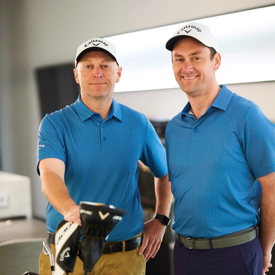 Fitting-Spezialisten Florian Rieger (links) und Barry Rixom