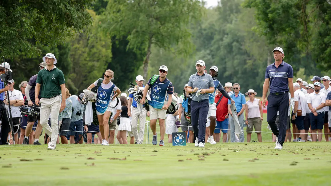 Martin Kaymer, Marcel Siem und Nicolai von Dellingshausen