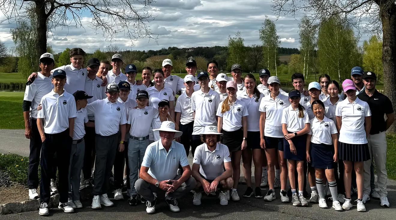 Gruppenfoto vom Trainingslager in Bad Griesbach