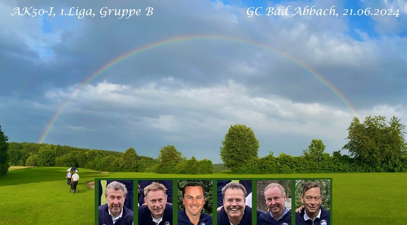 Sechs Spieler sorgten für den Tagessieg. V. l. n. r. Bernd Glönkler, Tomas Nydahl, Herbert Forster, Rainer Kreifels, Markus Harrer und Christoph Lagneau.