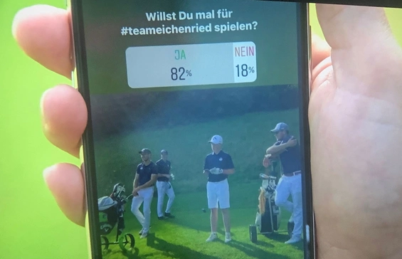 Eichenrieder Instagram Story - Umfrage