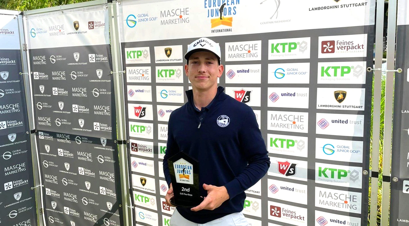 Felix Straub bei den European Juniors International
