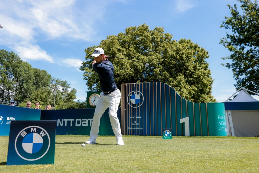 Martin Kaymer at the BMW International Open