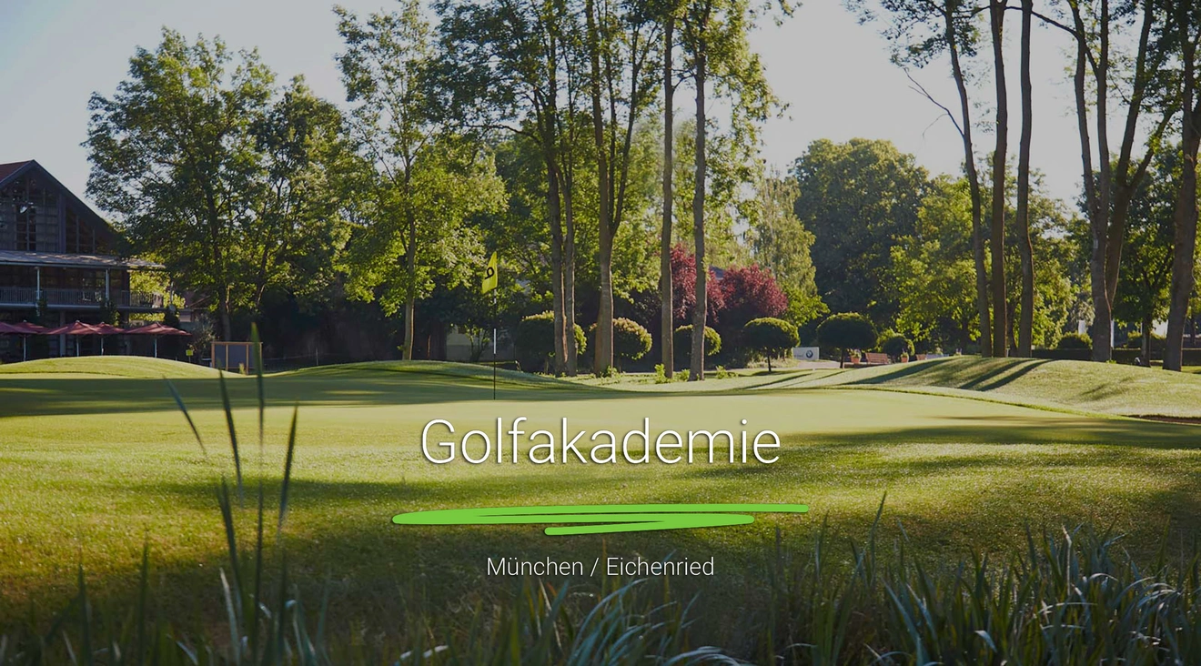 Collage Logo Golfakademie und Clubhaus