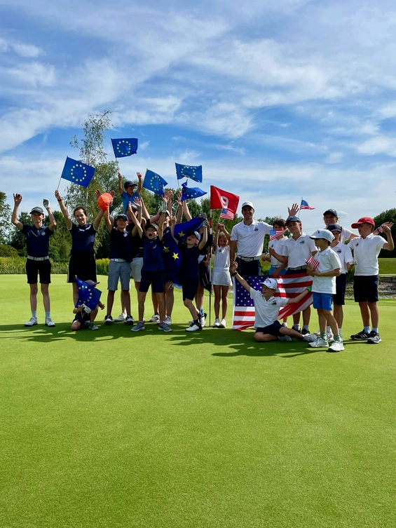 Wie bei den Großen: Team Europa gegen Team USA beim Eichenrieder Ryder Cup.