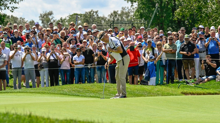 Abschied: Golf-Legende Bernhard Langer wurde von den Fans gefeiert.