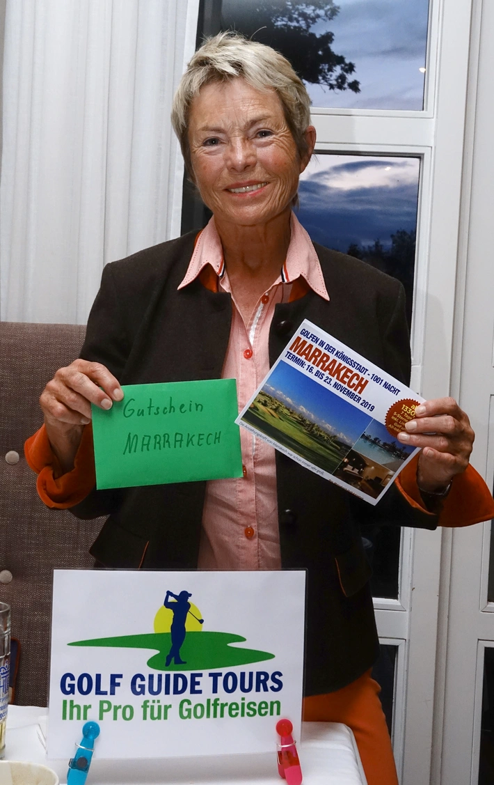 Dr. Ingrid Lüllau freut sich, im November ins sonnige Marrakech fliegen zu dürfen.