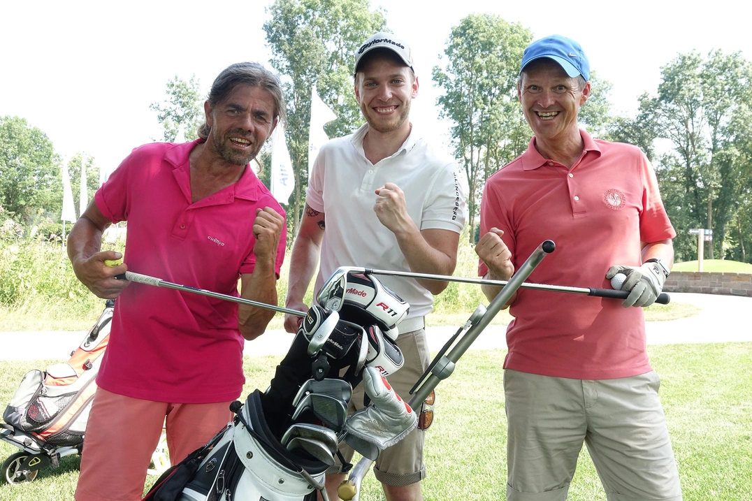 Spaß muss sein auf dem Golfplatz!