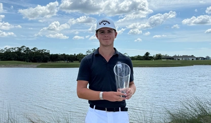 Pokalfoto mit Henry Liebwein