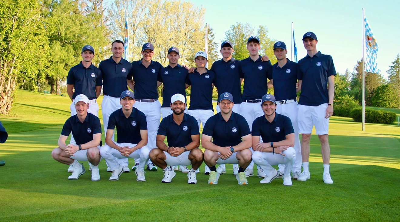 Mannschaftsfoto Herrenmannschaft GC München Eichenried